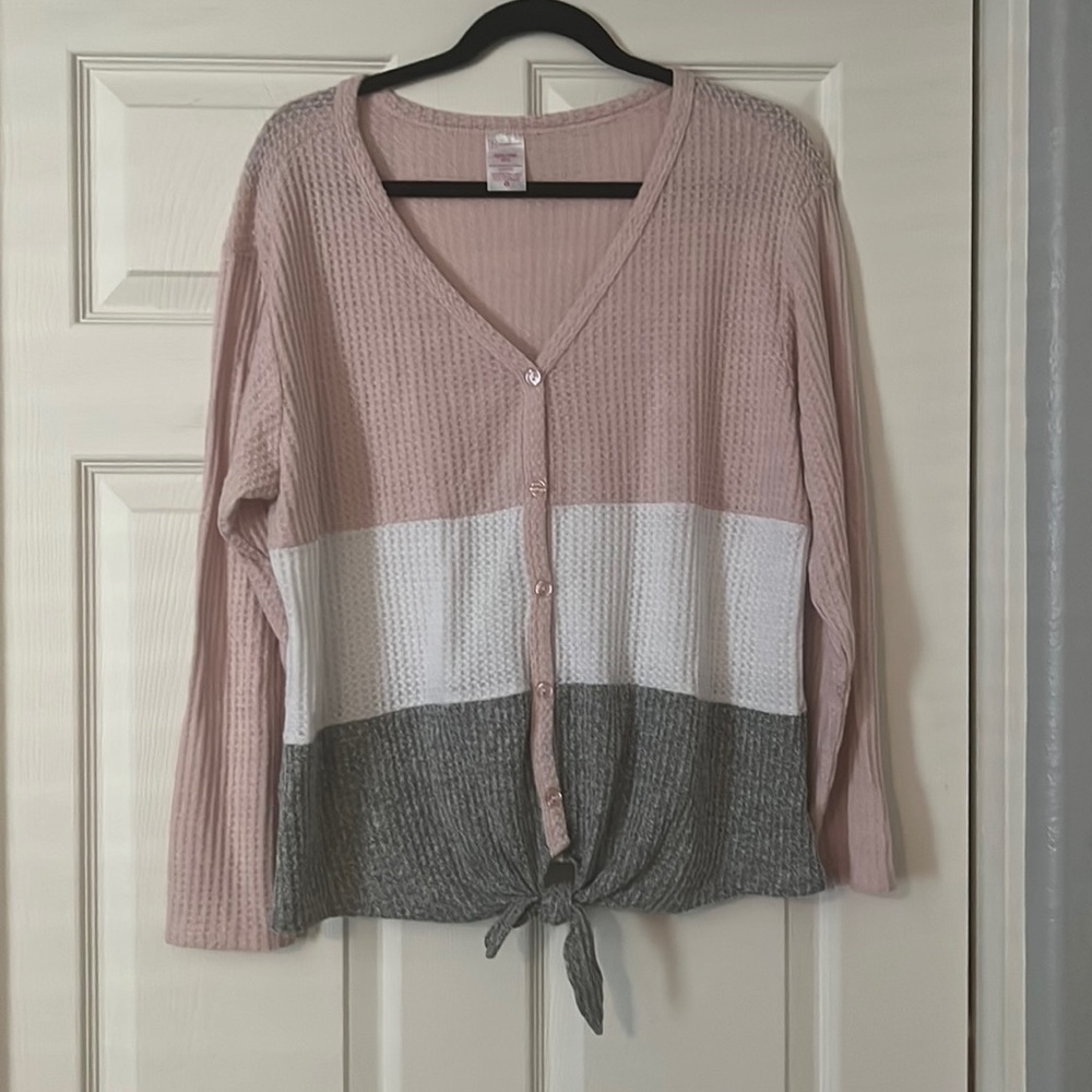 No Boundaries Long Knitted Blouse